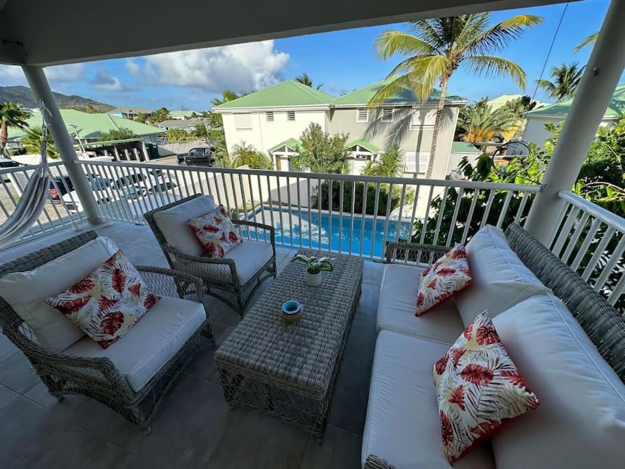 Orient Bay, Appartement Heliconia. Cul de Sac Buitenkant foto